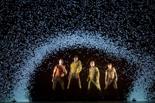 Spectacle: PIXEL, Chorégraphe: Mourad Merzouki, Création numérique: Adrien Mondot et Claire Bardainne, Centre Chorégraphique de Créteil et du Val-de-Marne, Musique: Armand Amar, Lumières: Yoann Tivoli, Costumes: Pascale Robin, Scénographie: Benjamin Lebreton, Lieu: Maison des Arts de Créteil, le 14/11/2014